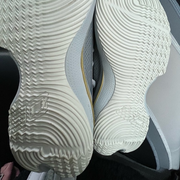 UNDER ARMOUR Curry 7 Chinese New Year Rose pink Halo Grey Floral Shoes Size 6.5 - Picture 7 of 16